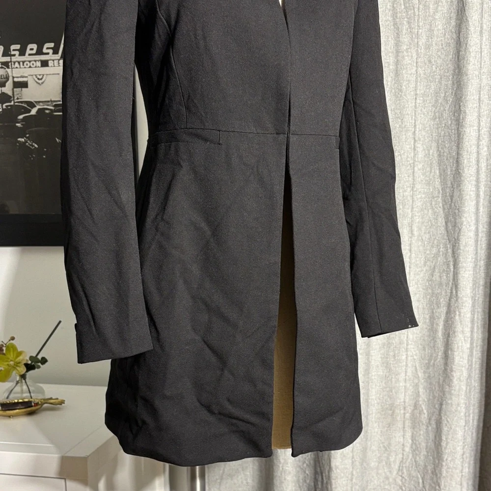 Zara Elegant Black Women's Suit Jacket - Picture 4 of 8